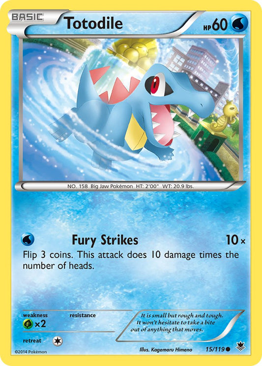 Totodile 15/119 Reverse Common - MissingNo.