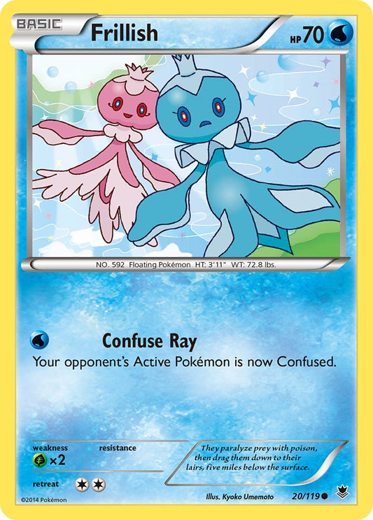 Frillish 20/119 Reverse Common - MissingNo.
