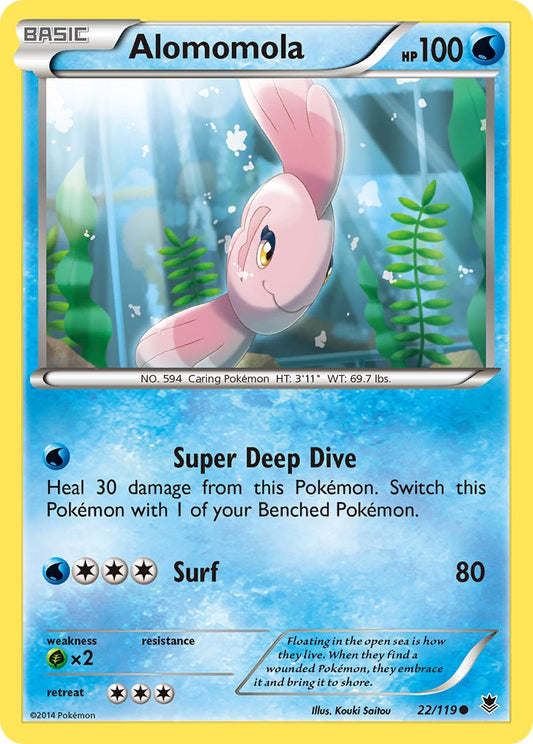 Alomomola 22/119 Reverse Common - MissingNo.