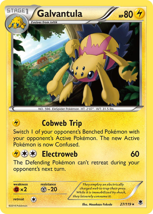 Galvantula 27/119 Reverse Rare - MissingNo.