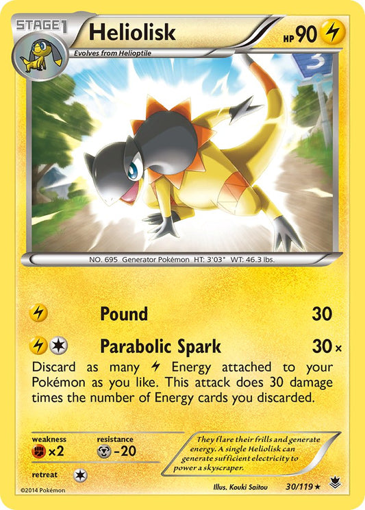 Heliolisk 30/119 Holo Rare - MissingNo.