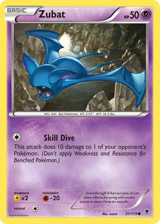 Zubat 31/119 Common - MissingNo.