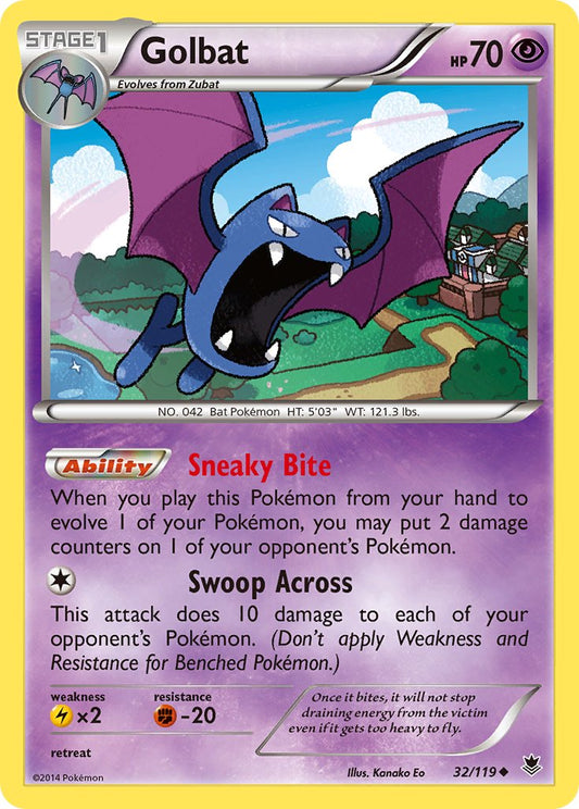 Golbat 32/119 Reverse Uncommon - MissingNo.