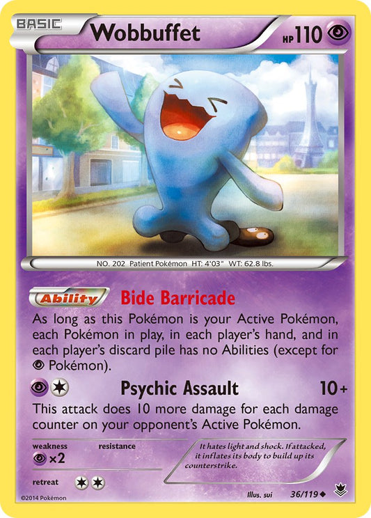 Wobbuffet 36/119 Uncommon - MissingNo.