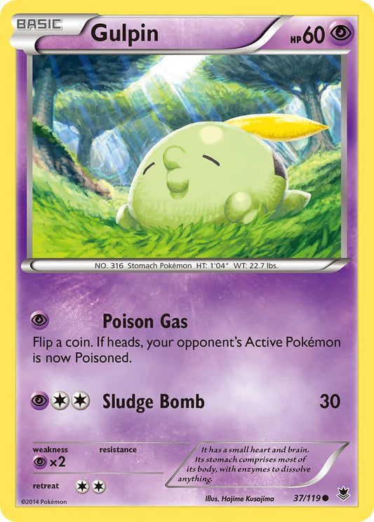 Gulpin 37/119 Reverse Common - MissingNo.