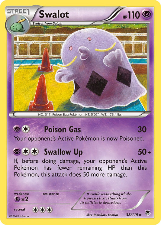 Swalot 38/119 Non-Holo Rare - MissingNo.