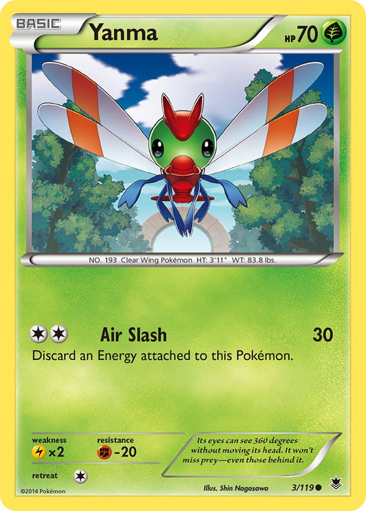 Yanma 3/119 Reverse Common - MissingNo.