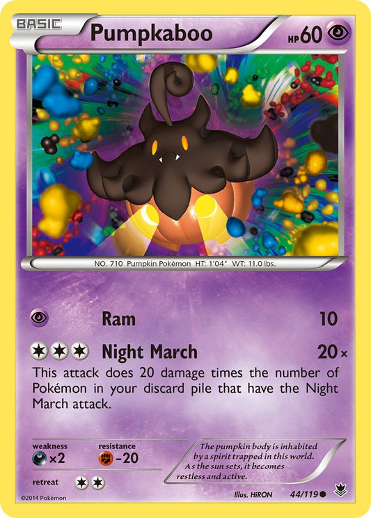 Pumpkaboo 44/119 Reverse Common - MissingNo.