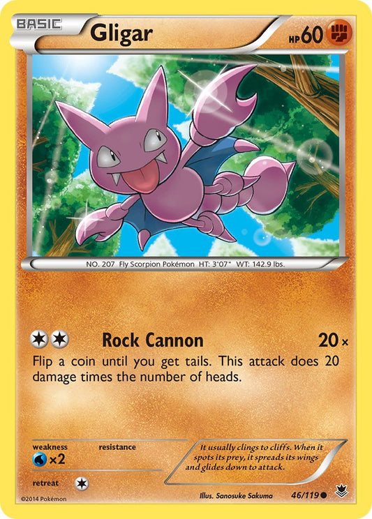 Gligar 46/119 Reverse Common - MissingNo.
