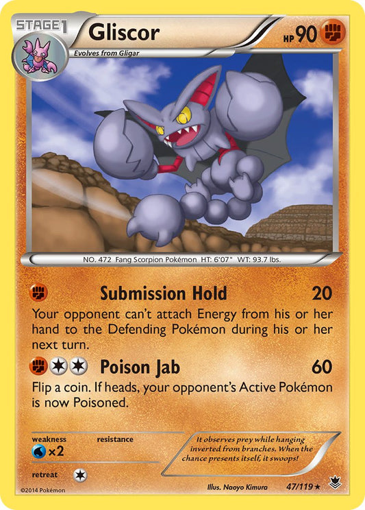 Gliscor 47/119 Reverse Rare - MissingNo.
