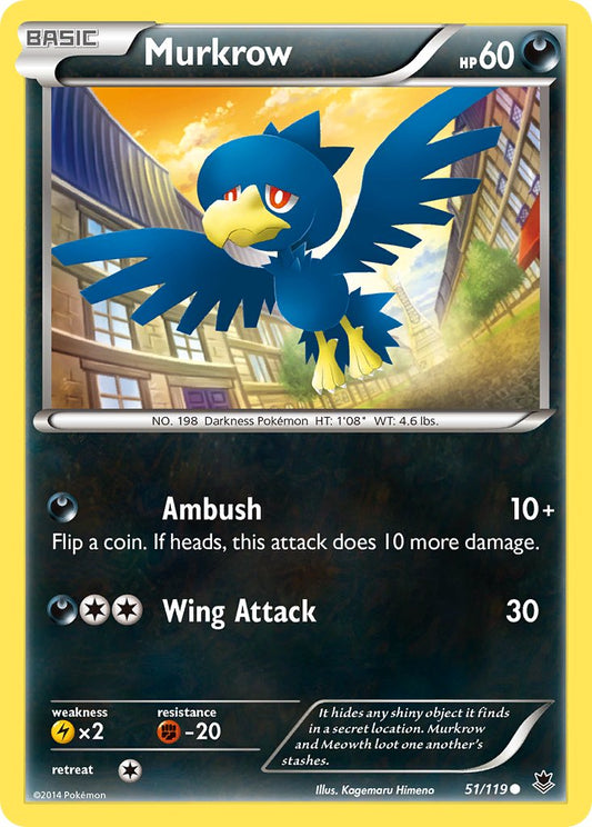 Murkrow 51/119 Reverse Common - MissingNo.