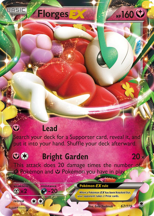 Florges EX 67/119 Holo Rare EX - MissingNo.