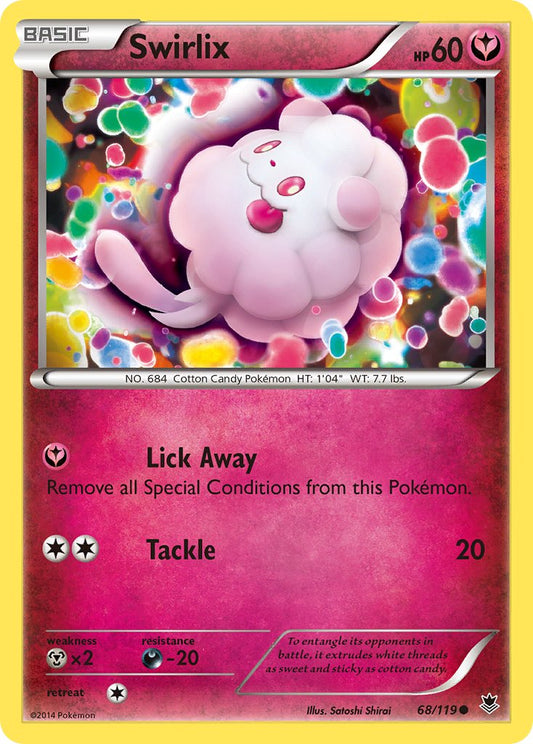 Swirlix 68/119 Reverse Common - MissingNo.