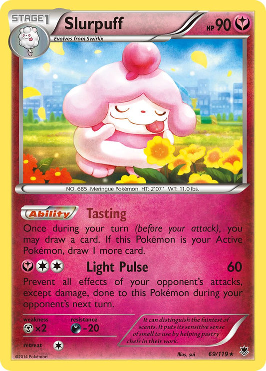 Slurpuff 69/119 Reverse Rare - MissingNo.