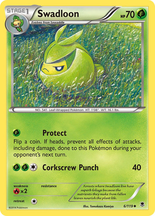Swadloon 6/119 Reverse Uncommon - MissingNo.