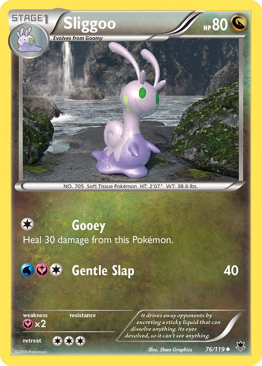 Sliggoo 76/119 Reverse Uncommon - MissingNo.