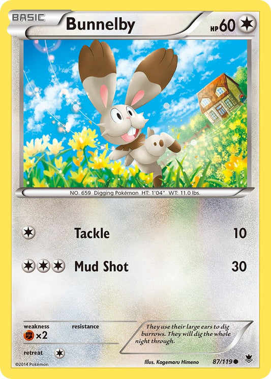 Bunnelby 87/119 Reverse Common - MissingNo.
