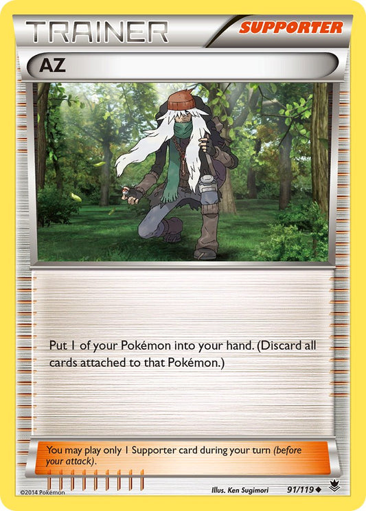 AZ 91/119 Reverse Uncommon - MissingNo.