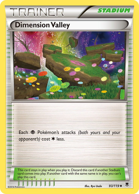 Dimension Valley 93/119 Reverse Uncommon - MissingNo.