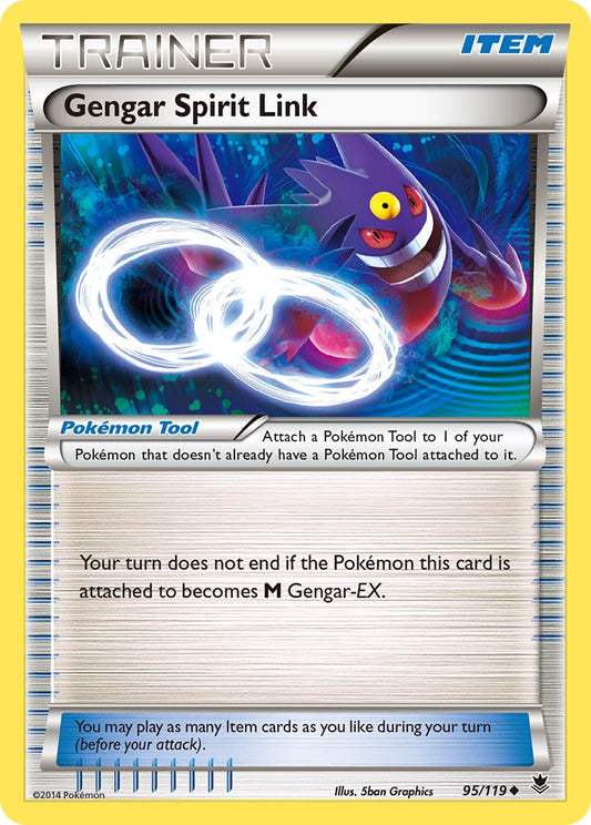 Gengar Spirit Link 95/119 Sheen Holo Gengar Spirit Link 2-pack Exclusive - MissingNo.