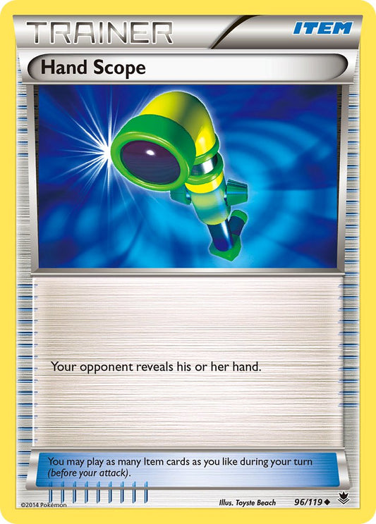 Hand Scope 96/119 Reverse Uncommon - MissingNo.