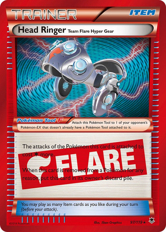 Head Ringer 97/119 Holo Rare - MissingNo.