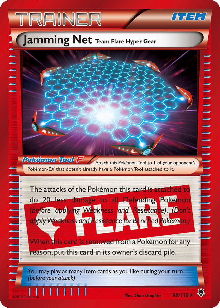 Jamming Net 98/119 Holo Rare - MissingNo.