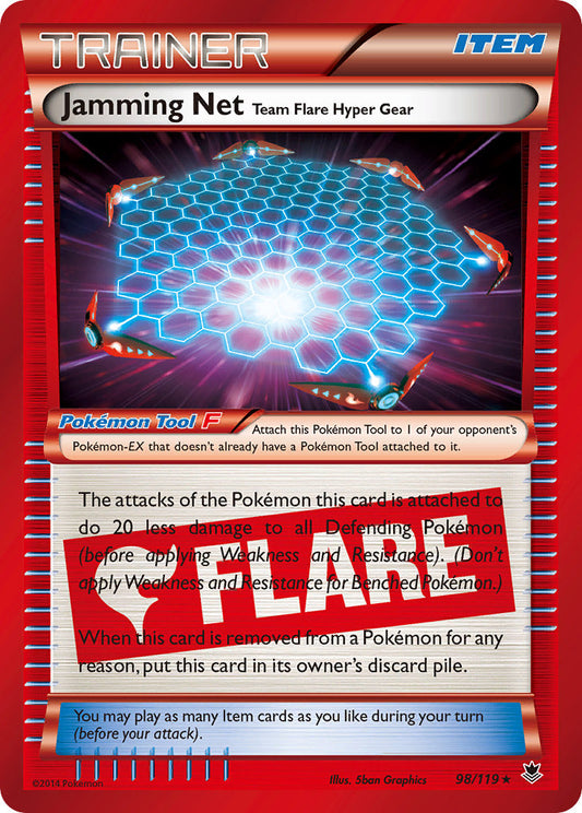 Jamming Net 98/119 Holo Rare - MissingNo.