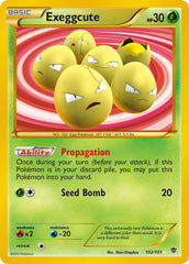 Exeggcute 102/101 Holo Secret Rare