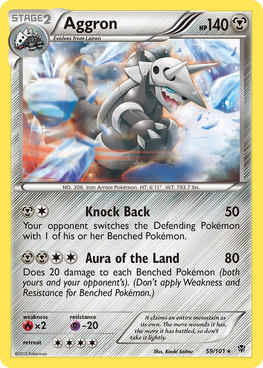 Aggron 59/101 Reverse Rare - MissingNo.