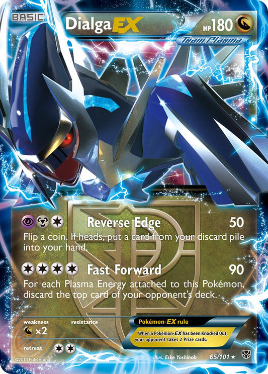 Dialga EX 65/101 Holo Rare EX - MissingNo.