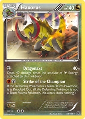 Haxorus 69/101 Reverse Rare