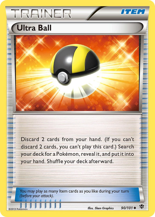 Ultra Ball 90/101 Uncommon - MissingNo.