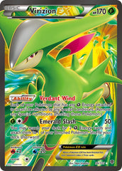 Virizion EX 96/101 Holo Ultra Rare EX