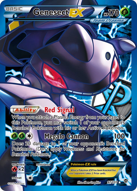 Genesect EX 97/101 Holo Ultra Rare EX - MissingNo.