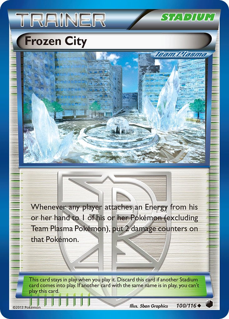 Frozen City 100/116 Reverse Uncommon - MissingNo.