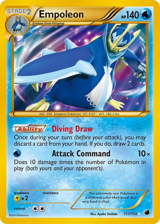 Empoleon 117/116 Holo Secret Rare - MissingNo.