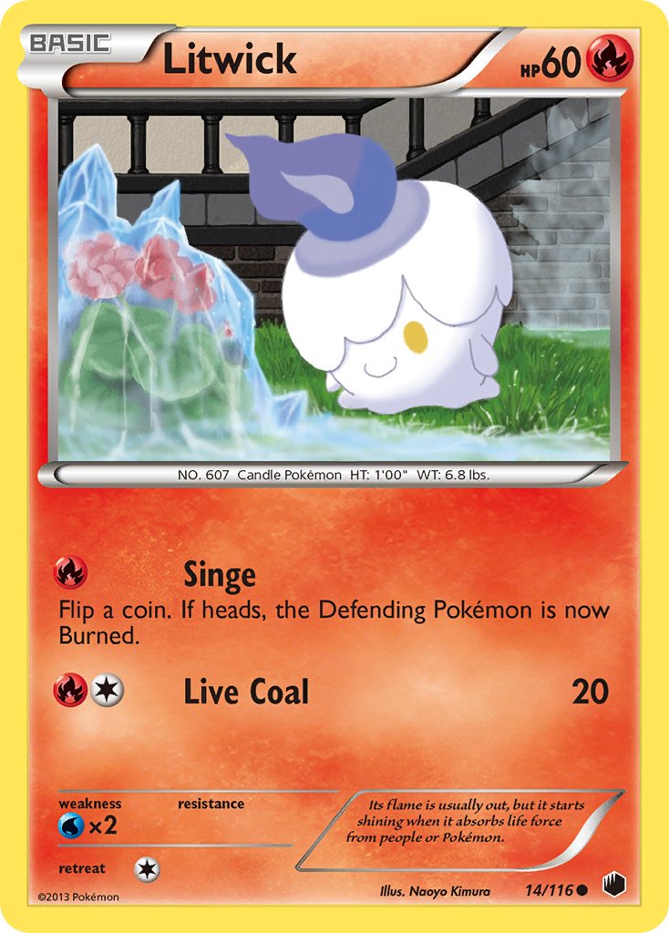 Litwick 14/116 Reverse Common - MissingNo.