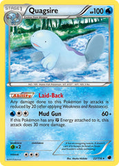 Quagsire 22/116 Reverse Rare