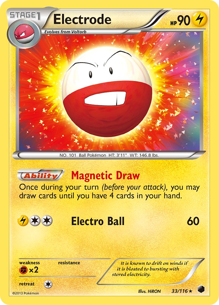 Electrode 33/116 Holo Rare - MissingNo.