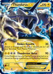 Thundurus EX 38/116 Holo Rare EX
