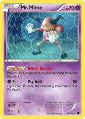 Mr. Mime 47/116 Non-Holo Rare