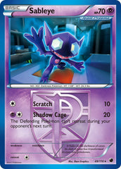 Sableye 49/116 Non-Holo Rare