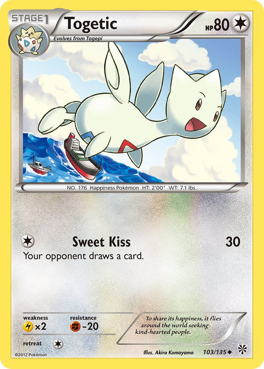 Togetic 103/135 Reverse Uncommon - MissingNo.