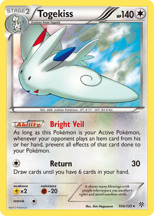 Togekiss 104/135 Holo Rare - MissingNo.