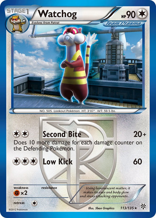 Watchog 113/135 Non-Holo Rare - MissingNo.