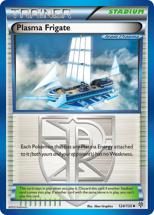 Plasma Frigate 124/135 Reverse Uncommon - MissingNo.