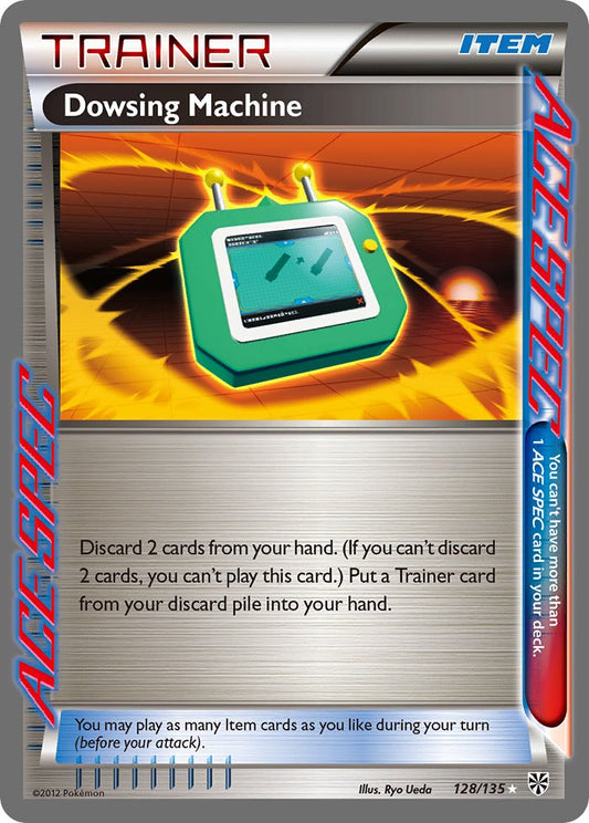 Dowsing Machine 128/135 Holo Rare Ace Spec - MissingNo.