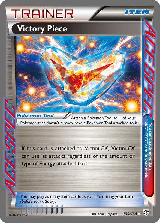 Victory Piece 130/135 Holo Rare Ace Spec - MissingNo.