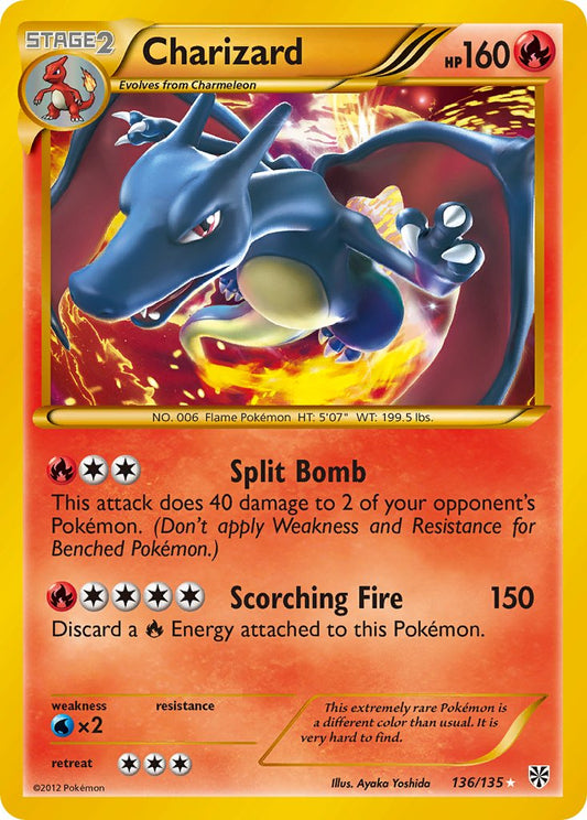 Charizard 136/135 Holo Secret Rare - MissingNo.